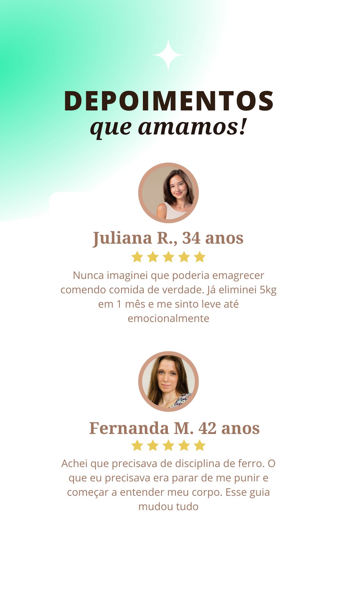 Story de instagram depoimentos de clientes estética bege e branco